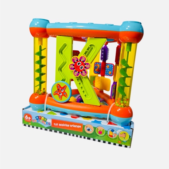 Lollipop Interactive Toddler Activity Triangle - Montessori Toys for Toddler - Picture 13 of 13